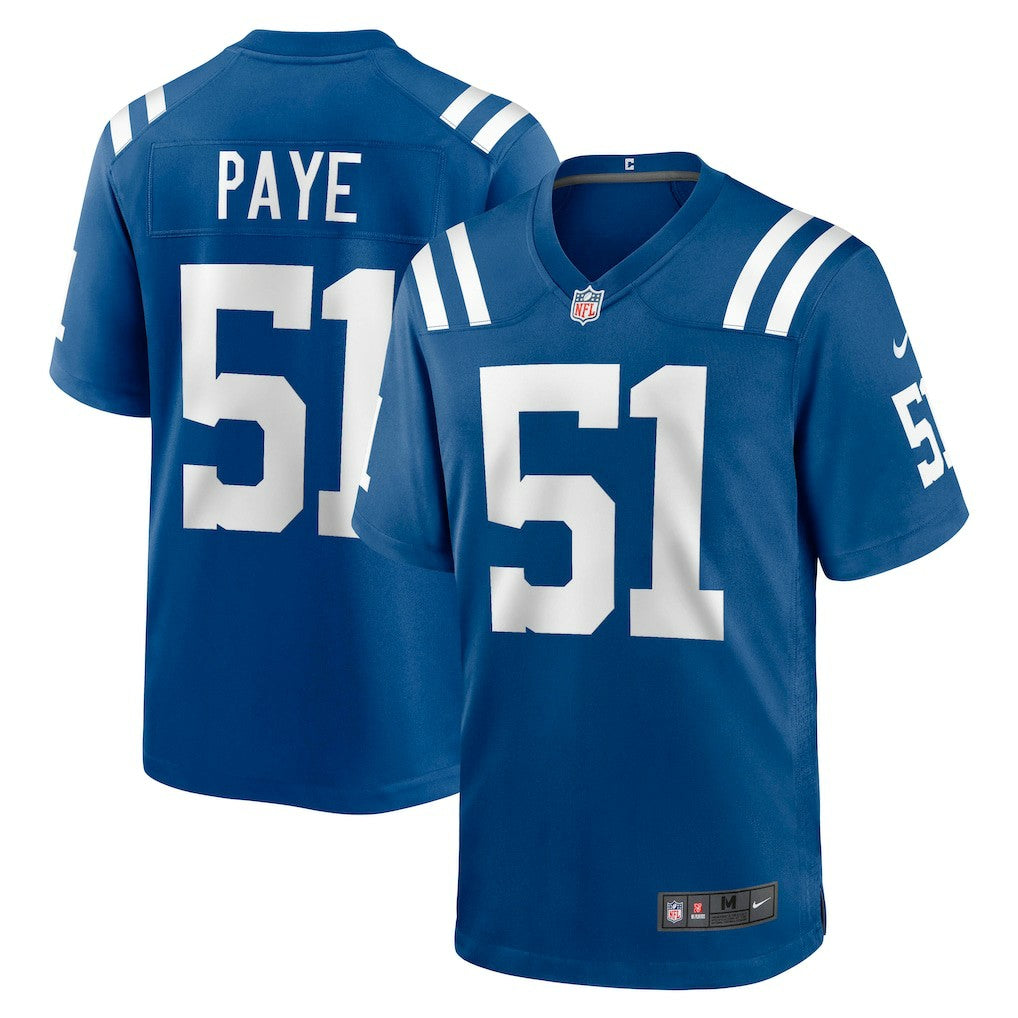 Kwity Paye Indianapolis Colts Game Jersey Royal | Nike for Sale