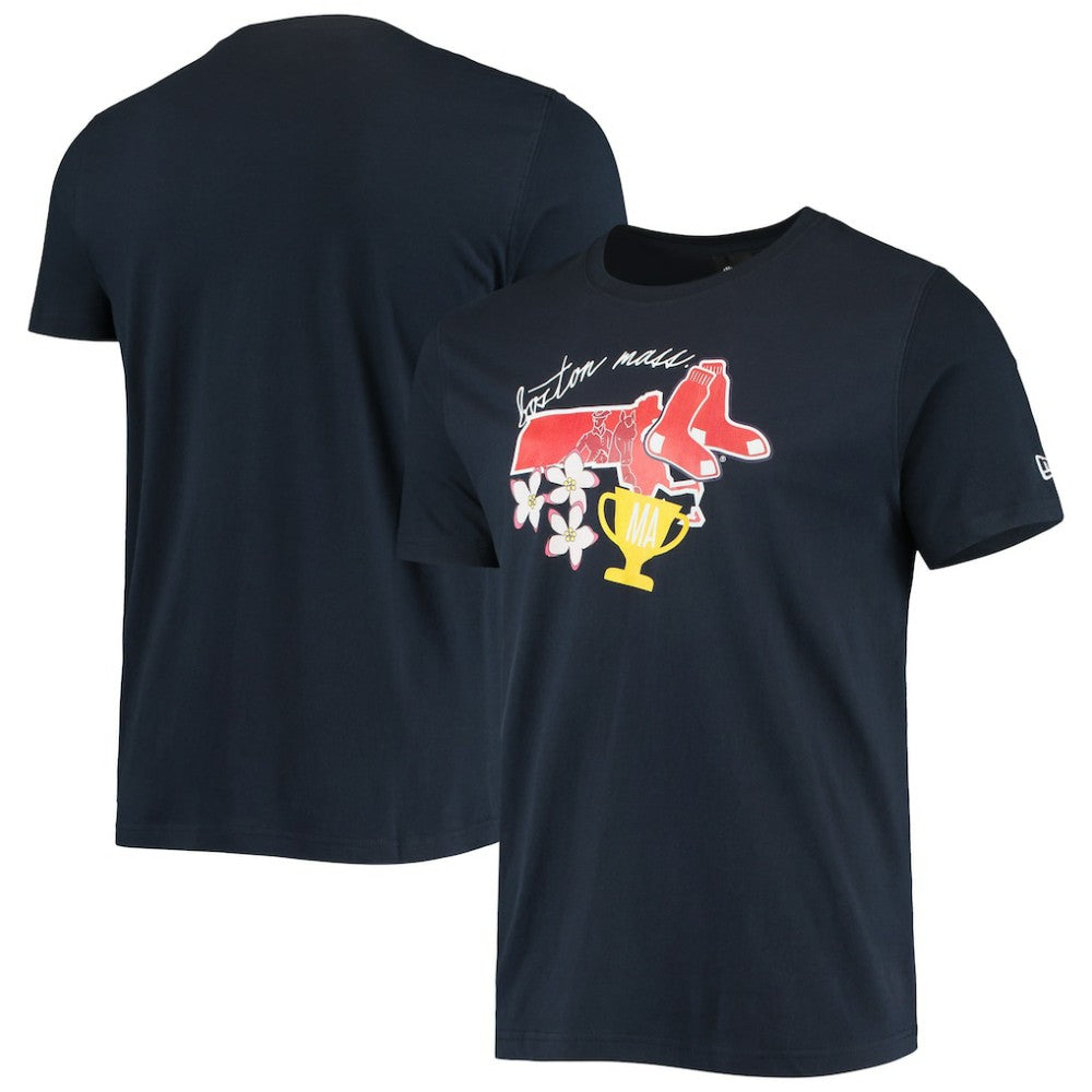 Boston Red Sox New Era City Cluster T-Shirt - MLB