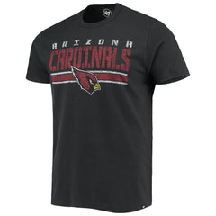 Arizona Cardinals '47 Team Stripe T-Shirt Black | 47 brand