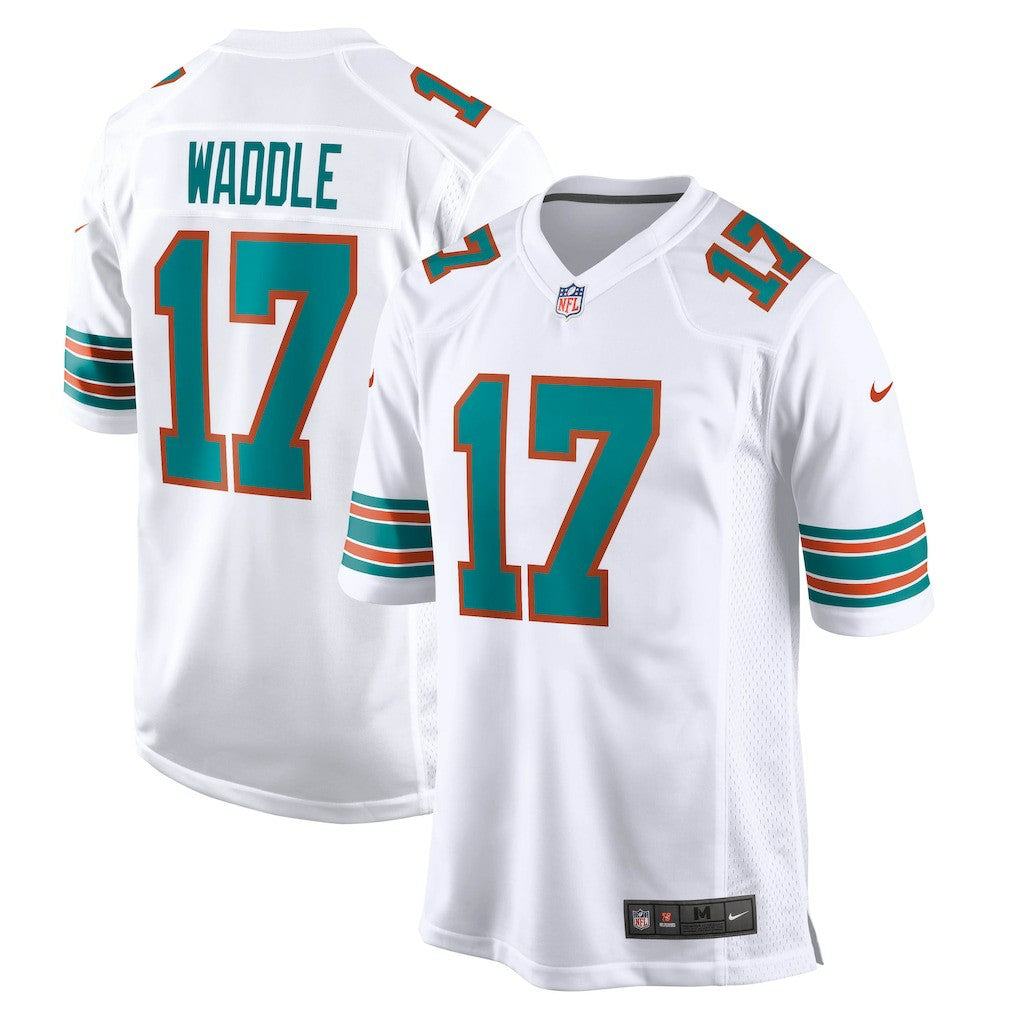 Jaylen Waddle Miami Dolphins Game Jersey White | Nike for Sale