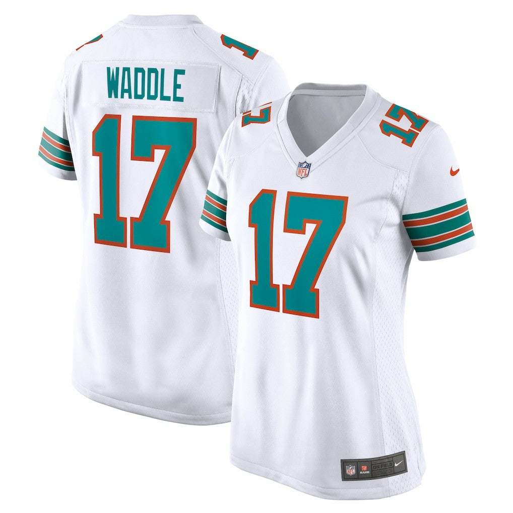 Jaylen Waddle Miami Dolphins Women's Game Jersey White | Nike for Sale