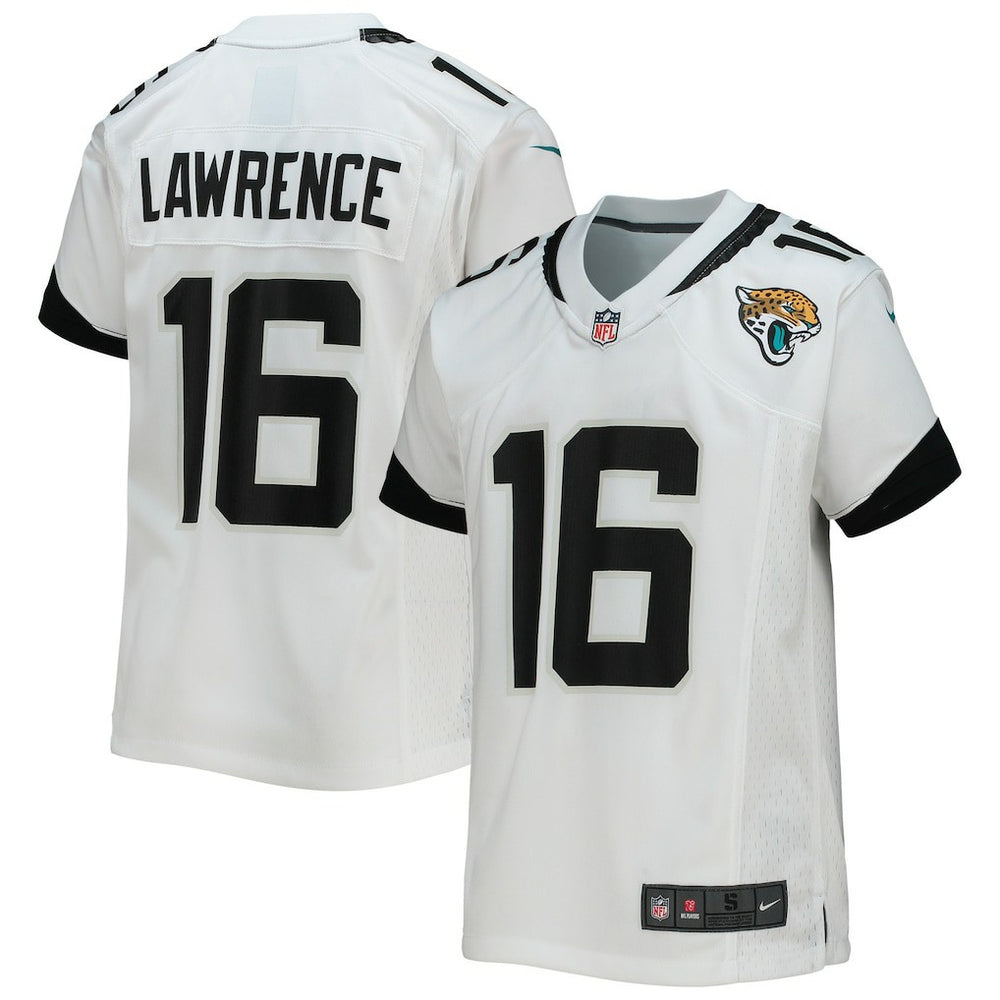 Trevor Lawrence Jacksonville Jaguars Youth Game Jersey White | Nike for Sale