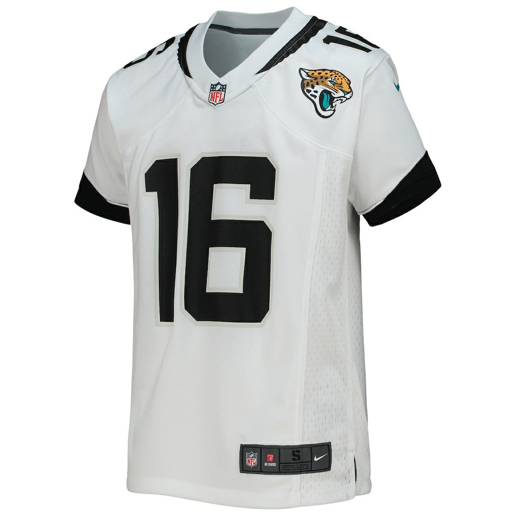 Trevor Lawrence Jacksonville Jaguars Youth Game Jersey White | Nike for Sale