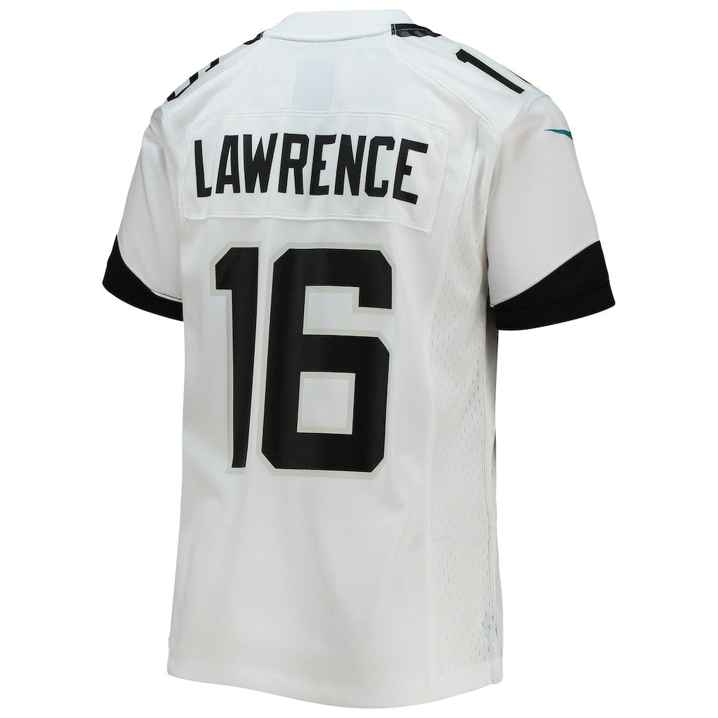 Trevor Lawrence Jacksonville Jaguars Youth Game Jersey White | Nike for Sale