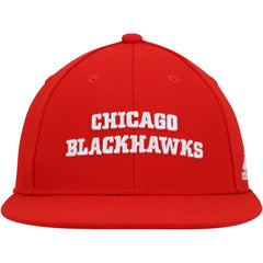 Chicago Blackhawks adidas Snapback Hat - Red - NHL