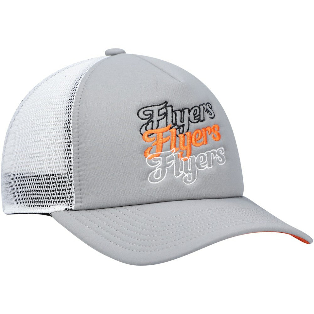 Philadelphia Flyers adidas Women's Foam Trucker Snapback Hat - Gray/White - NHL