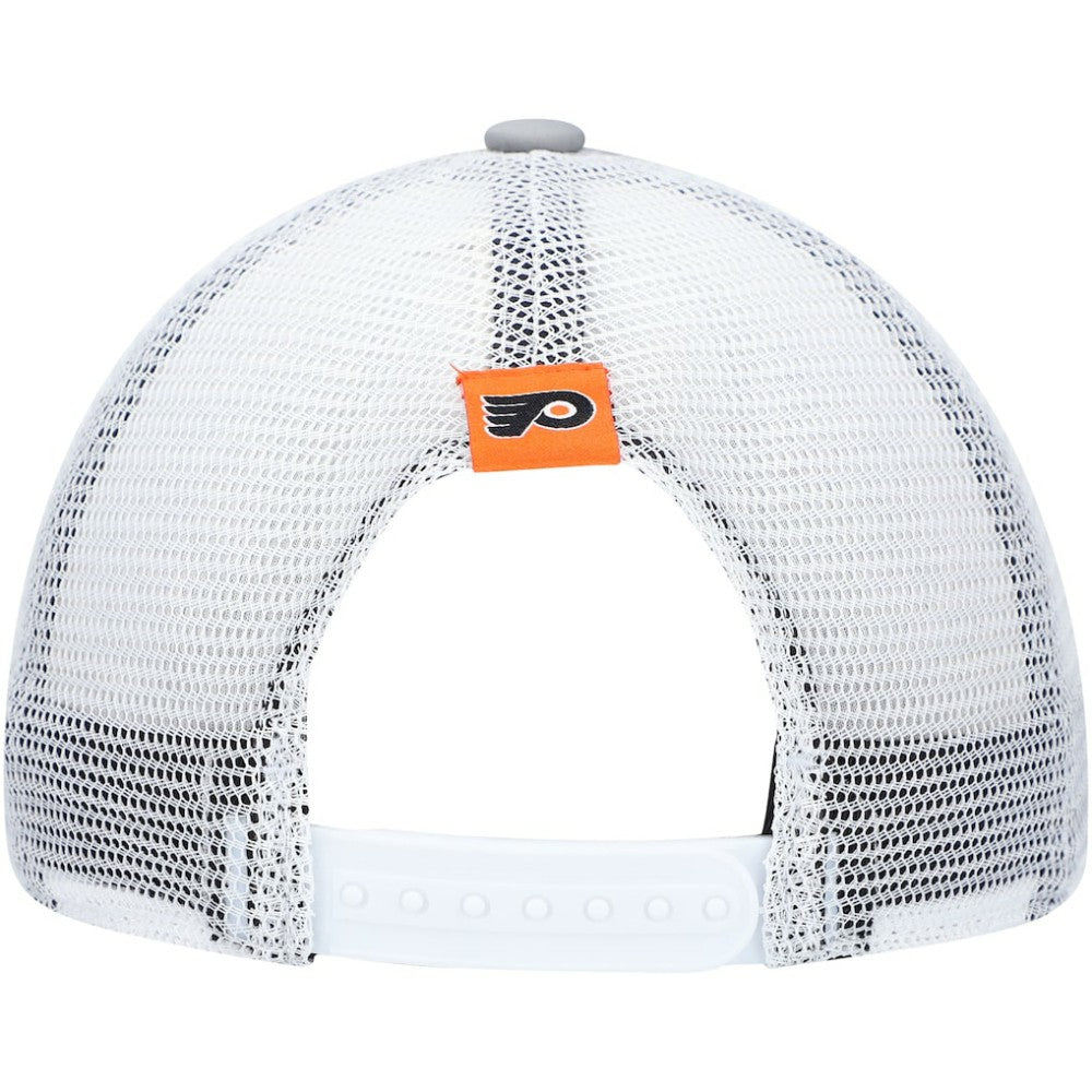 Philadelphia Flyers adidas Women's Foam Trucker Snapback Hat - Gray/White - NHL