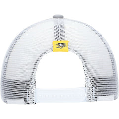 Pittsburgh Penguins adidas Women's Foam Trucker Snapback Hat - Gray/White - NHL