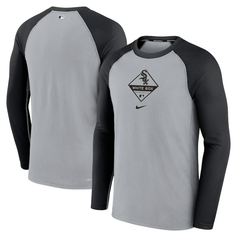 Chicago White Sox Nike Game Authentic Collection Performance Raglan Long Sleeve T-Shirt - MLB