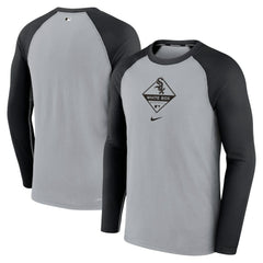 Chicago White Sox Nike Game Authentic Collection Performance Raglan Long Sleeve T-Shirt - MLB