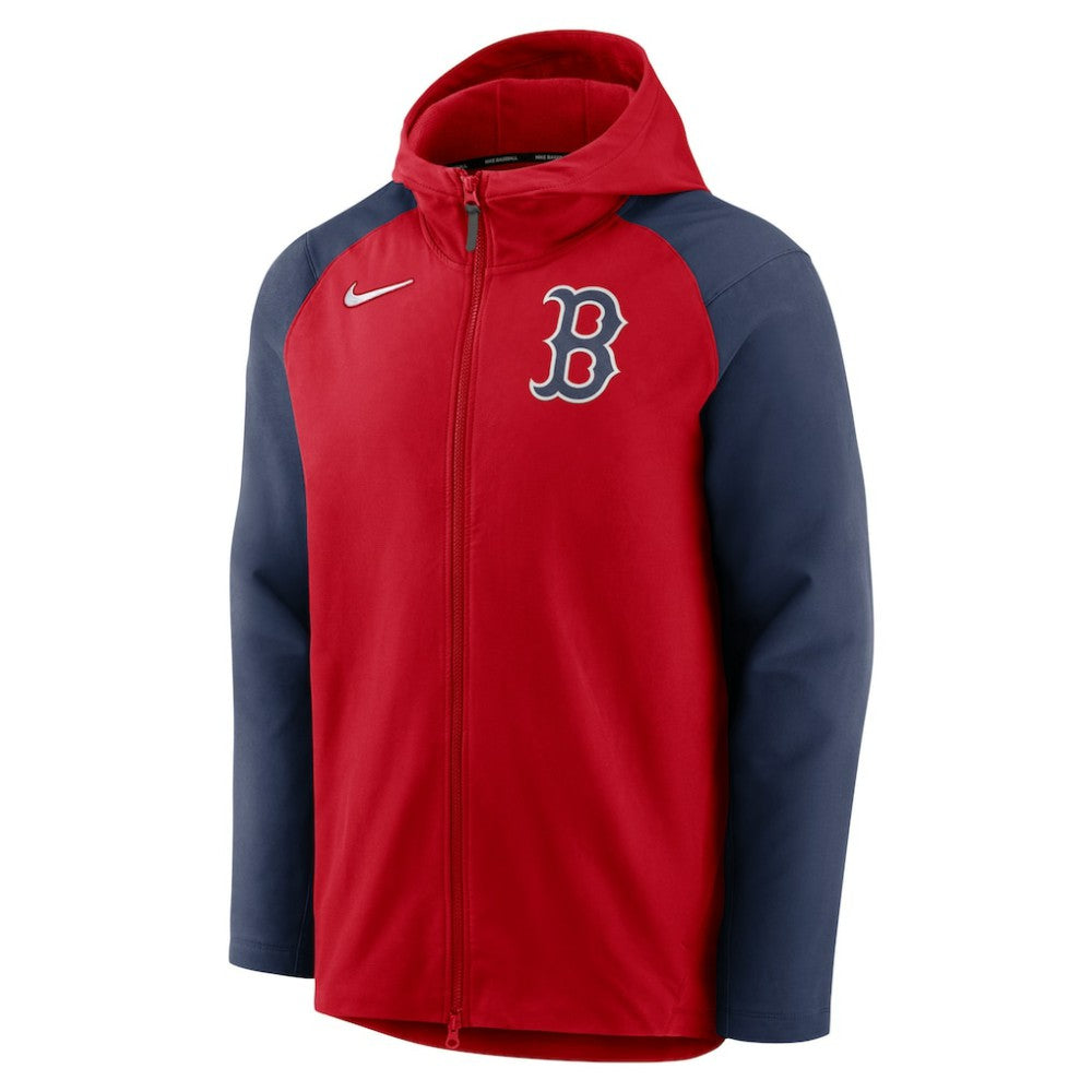 Boston Red Sox Nike Authentic Collection Performance Raglan Full-Zip Hoodie - MLB