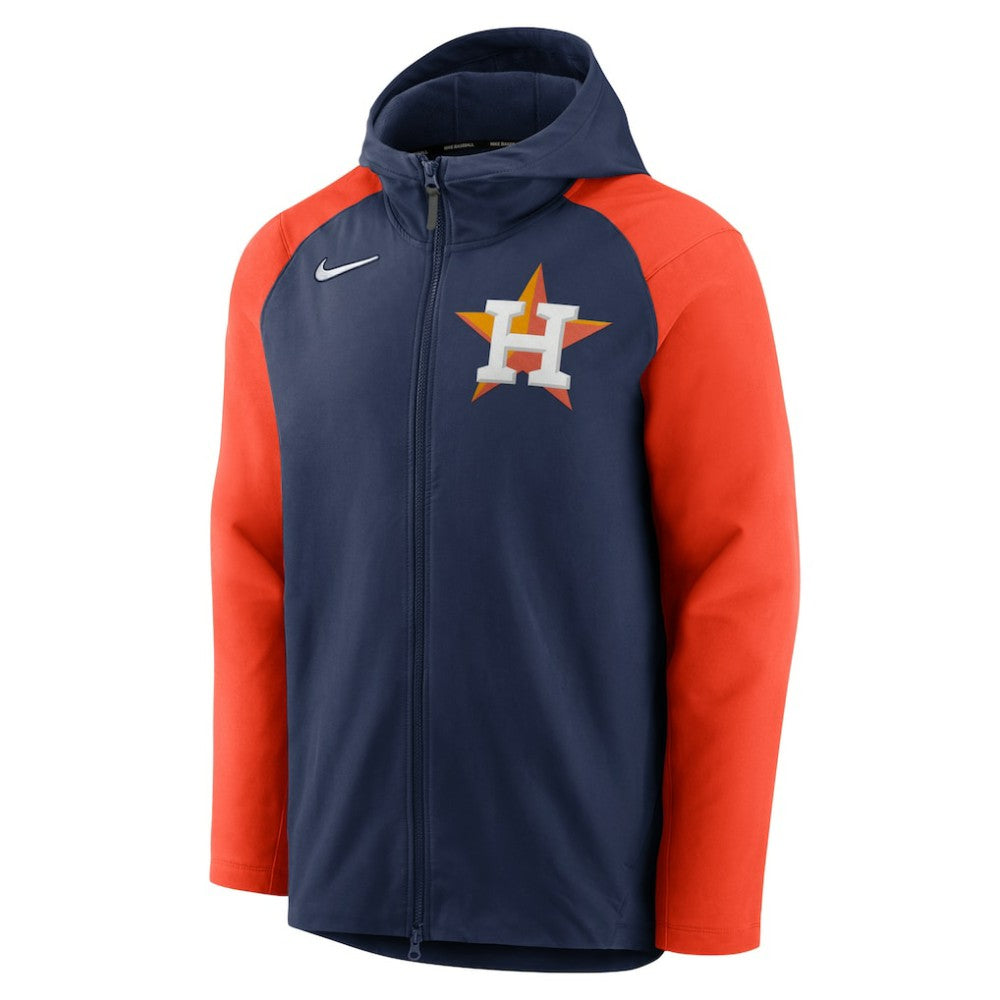 Houston Astros Nike Authentic Collection Performance Raglan Full-Zip Hoodie - MLB