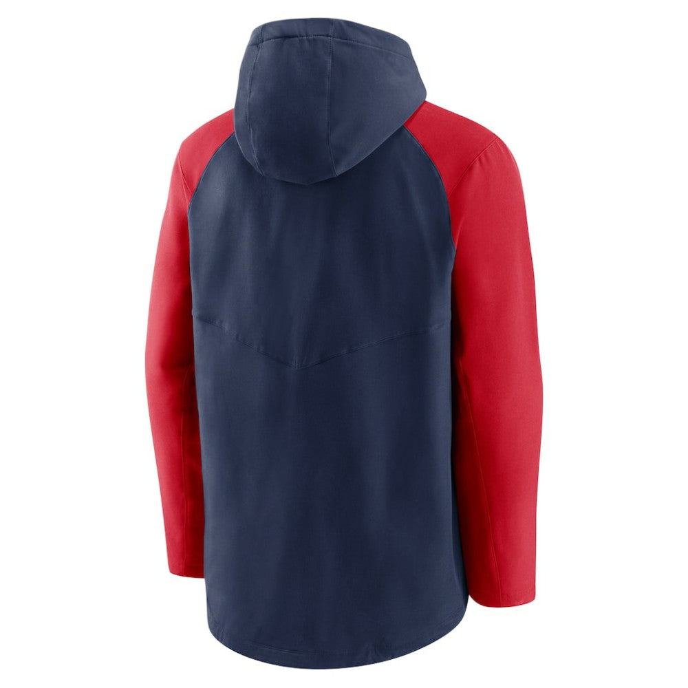 Atlanta Braves Nike Authentic Collection Performance Raglan Full-Zip Hoodie - MLB