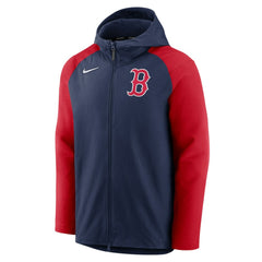 Boston Red Sox Nike Authentic Collection Performance Raglan Full-Zip Hoodie - MLB