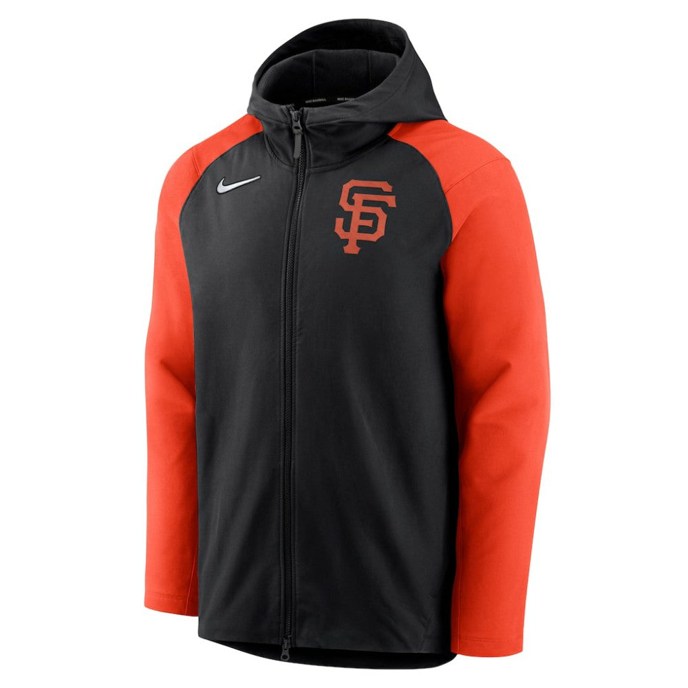 San Francisco Giants Nike Authentic Collection Performance Raglan Full-Zip Hoodie - MLB