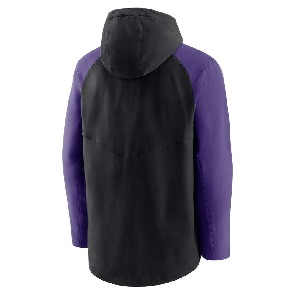 Colorado Rockies Nike Authentic Collection Performance Raglan Full-Zip Hoodie - MLB