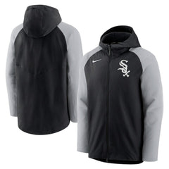 Chicago White Sox Nike Authentic Collection Performance Raglan Full-Zip Hoodie - MLB