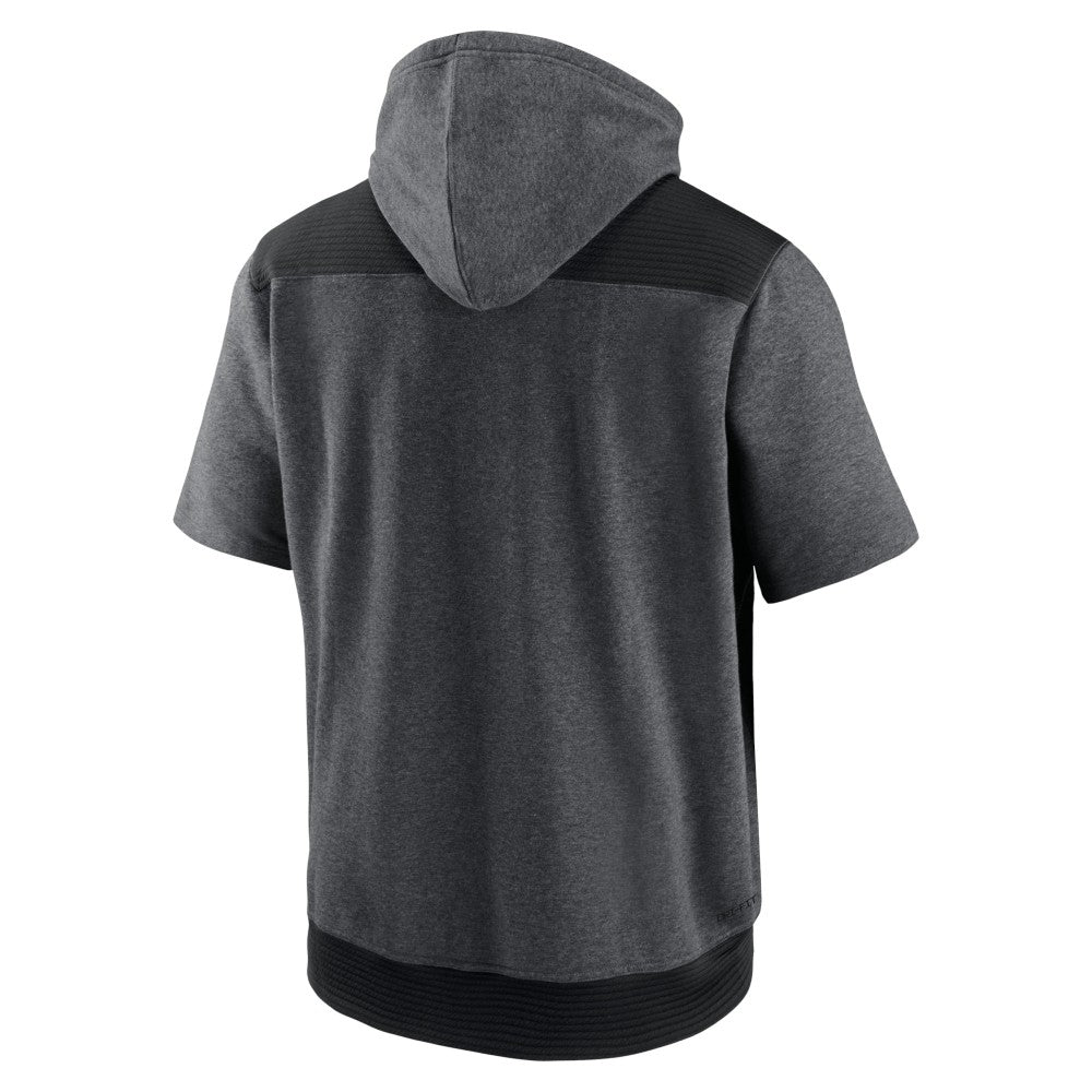 Kansas City Royals Nike Authentic Collection Dry Flux Performance Quarter-Zip Short Sleeve Hoodie - MLB