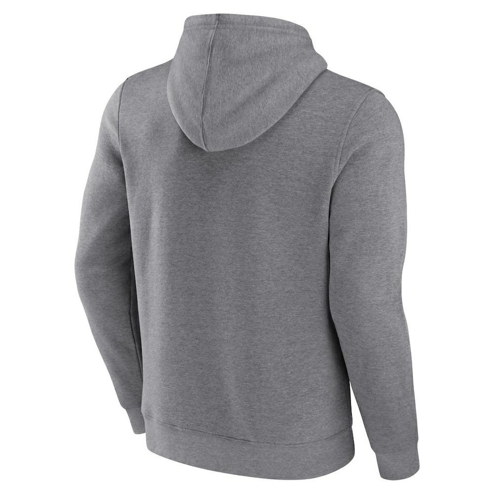 Brooklyn Nets Off The Bench Color Block Pullover Hoodie Heathered Gray - NBA