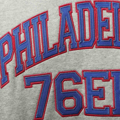 Philadelphia 76ers Hardwood Classics Big & Tall Throwback Pullover Hoodie Heathered Gray - NBA
