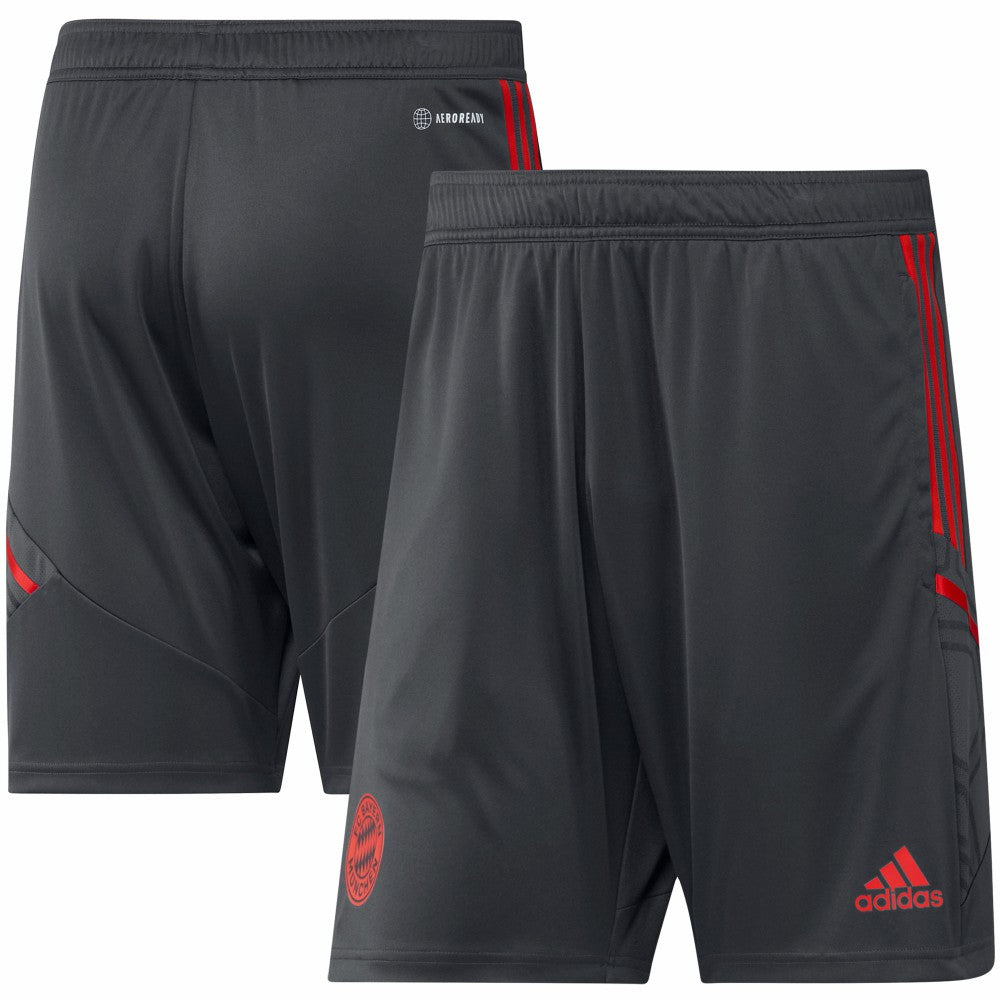 Bayern Munich Training AEROREADY Shorts Gray | Adidas