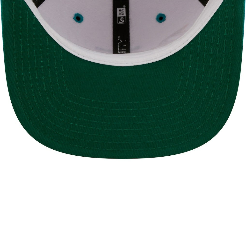 Jacksonville Jaguars New Era Sparky Original 9FIFTY Snapback Hat White/Teal | NFL