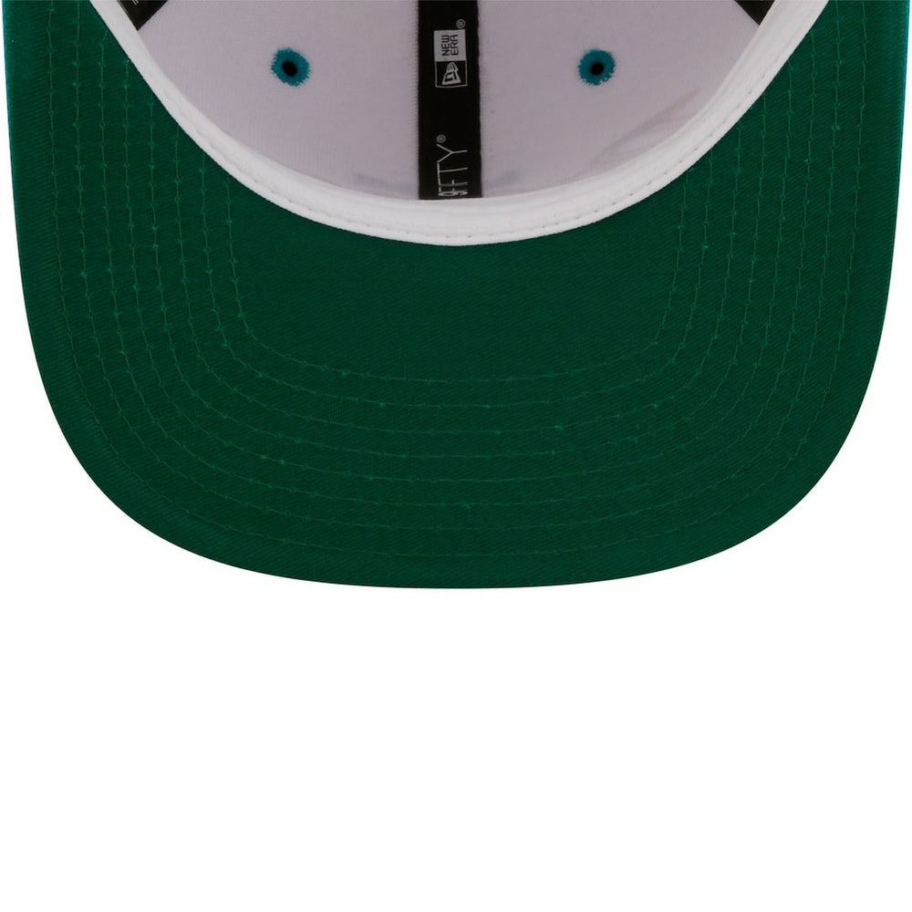 Jacksonville Jaguars New Era Sparky Original 9FIFTY Snapback Hat White/Teal | NFL