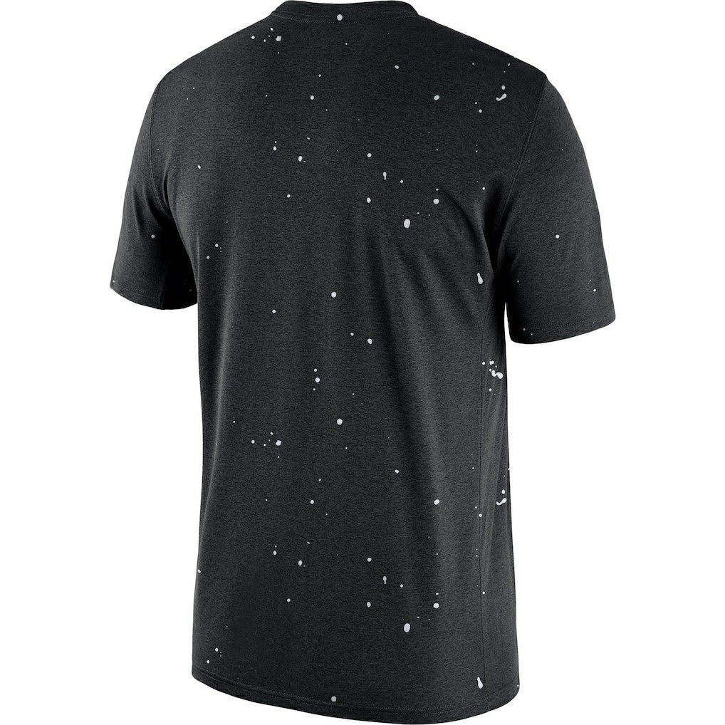 Brooklyn Nets Courtside Splatter T-Shirt Black - NBA