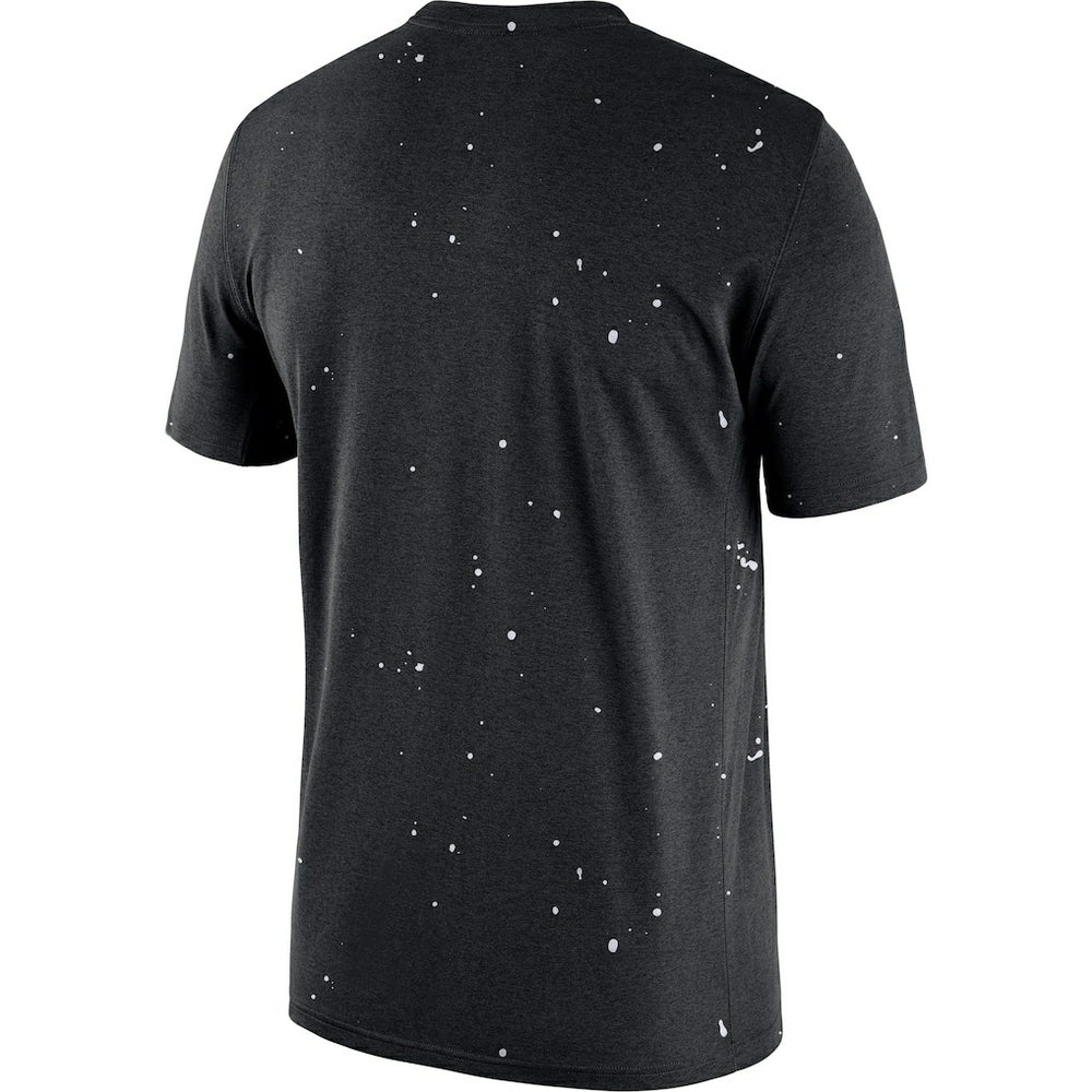 Brooklyn Nets Courtside Splatter T-Shirt Black - NBA