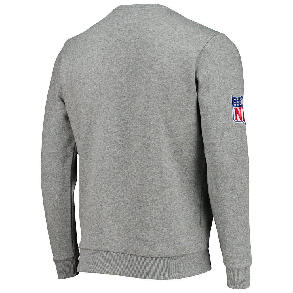 New Orleans Saints Starter Locker Room Throwback End Zone Pullover Sweatshirt Gray | NFL