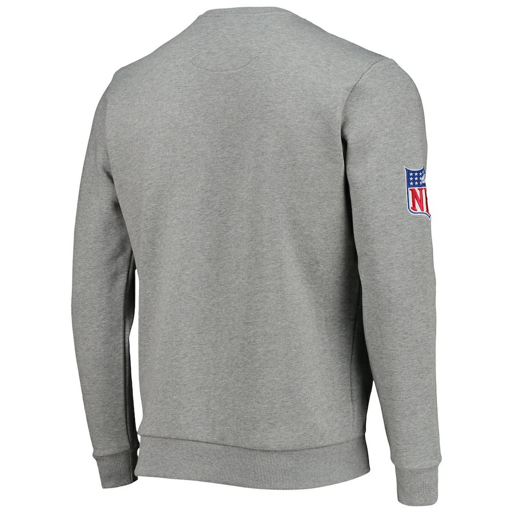 New Orleans Saints Starter Locker Room Throwback End Zone Pullover Sweatshirt Gray | NFL