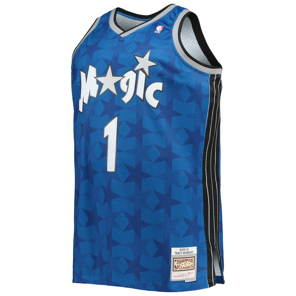 Tracy McGrady Orlando Magic Big & Tall 2000/01 Hardwood Classics Swingman Jersey Blue - NBA