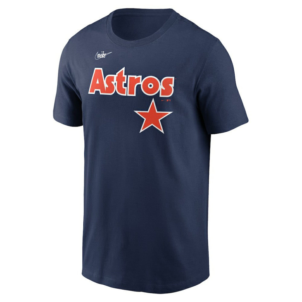 Houston Astros Nike Cooperstown Collection Wordmark T-Shirt - MLB