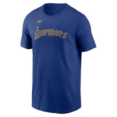 Seattle Mariners Nike Cooperstown Collection Wordmark T-Shirt - MLB