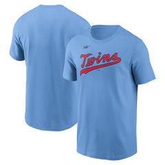 Minnesota Twins Nike Cooperstown Collection Wordmark T-Shirt - MLB