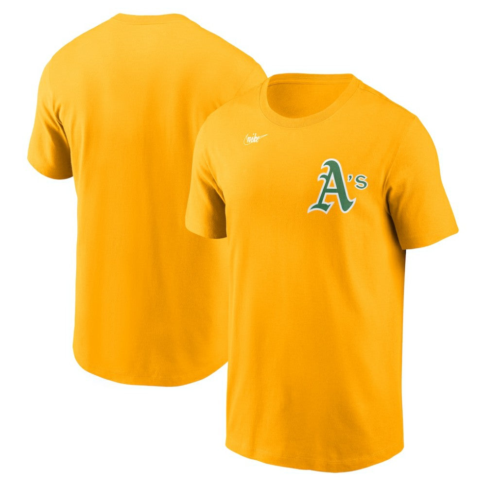 Athletics Nike Cooperstown Collection Wordmark T-Shirt - MLB