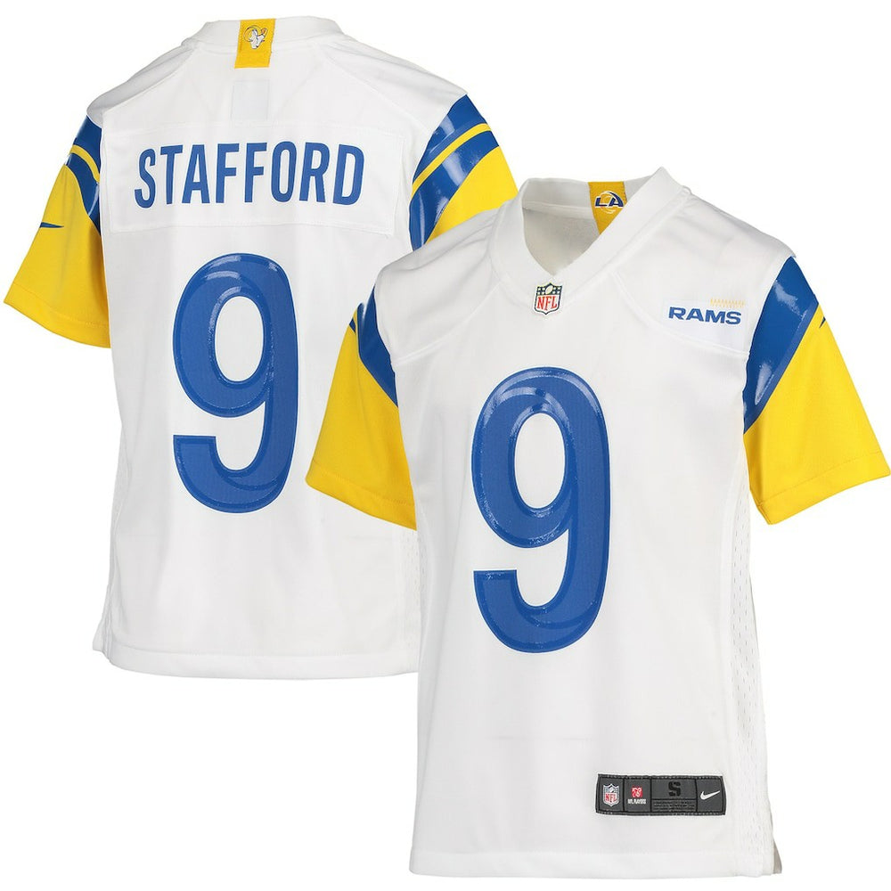 Matthew Stafford Los Angeles Rams Youth Game Jersey White | Nike for Sale