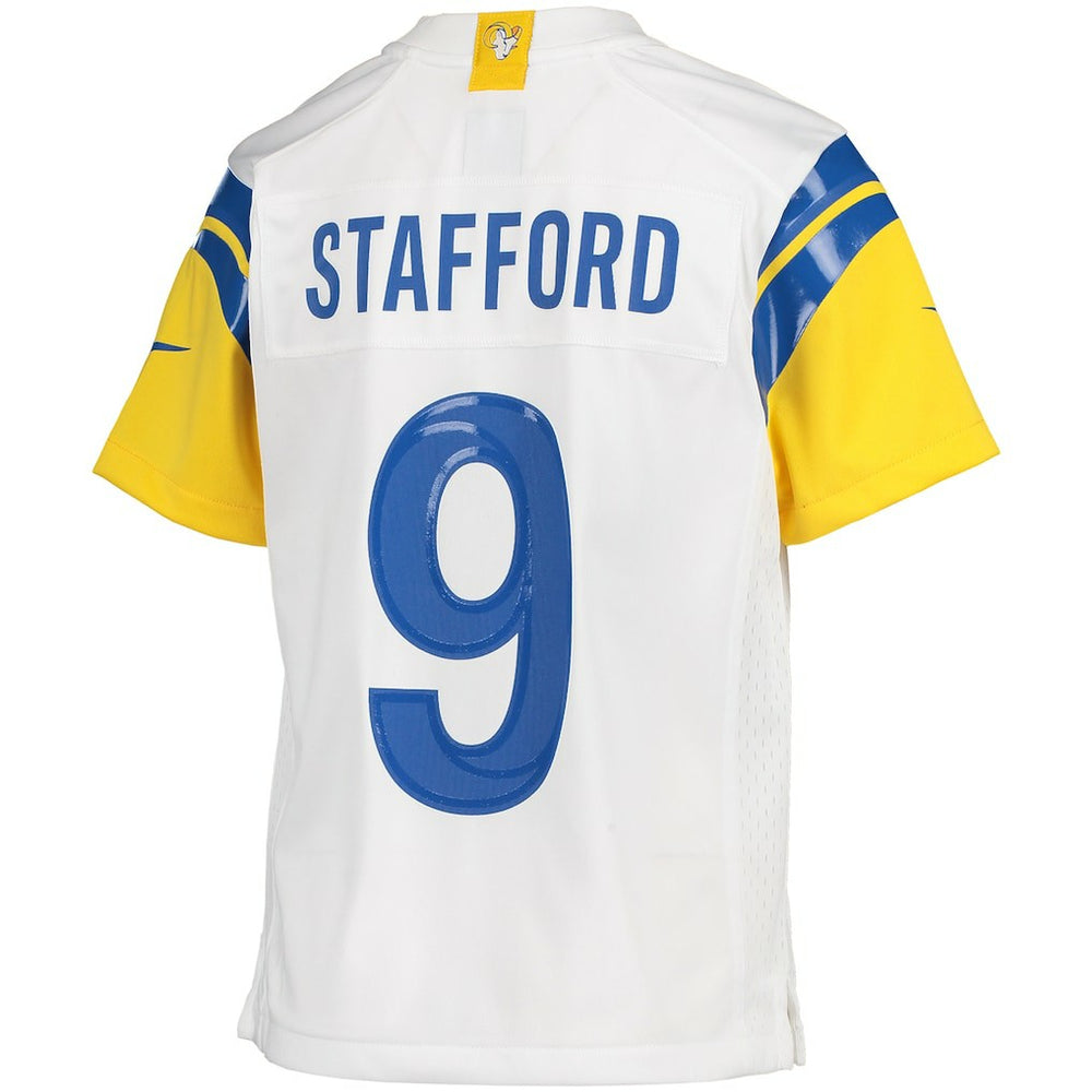 Matthew Stafford Los Angeles Rams Youth Game Jersey White | Nike for Sale