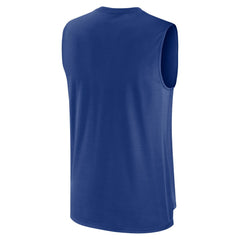 Kansas City Royals Nike Knockout Stack Exceed Performance Muscle Tank Top -Royal Tanks - MLB
