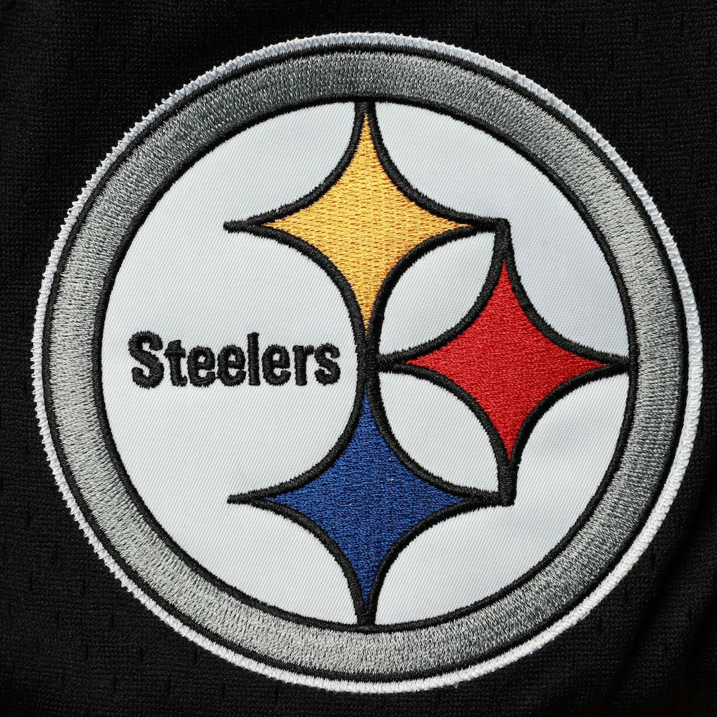 Pittsburgh Steelers Just Don Gold Rush Shorts Black | Mitchell & Ness