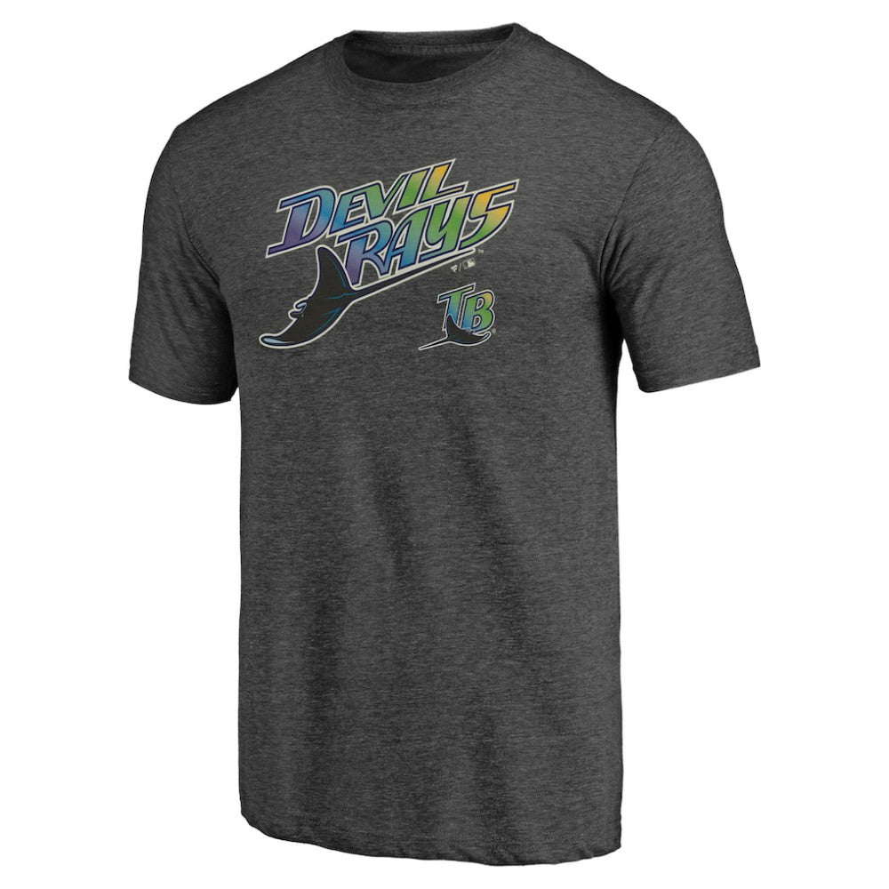 Tampa Bay Rays Fanatics Cooperstown Collection Series Sweep Tri-Blend T-Shirt - MLB