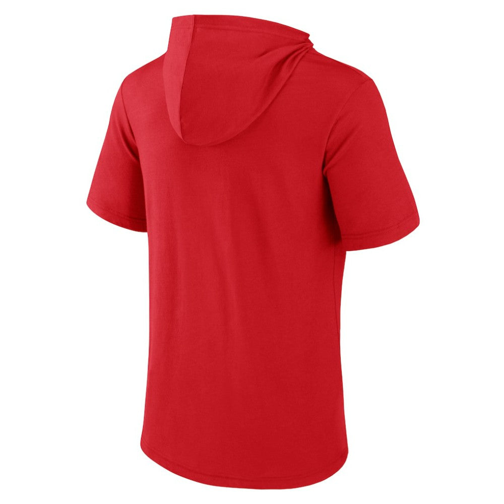 St. Louis Cardinals Fanatics Iconic Rebel Short Sleeve Hooded Top - MLB