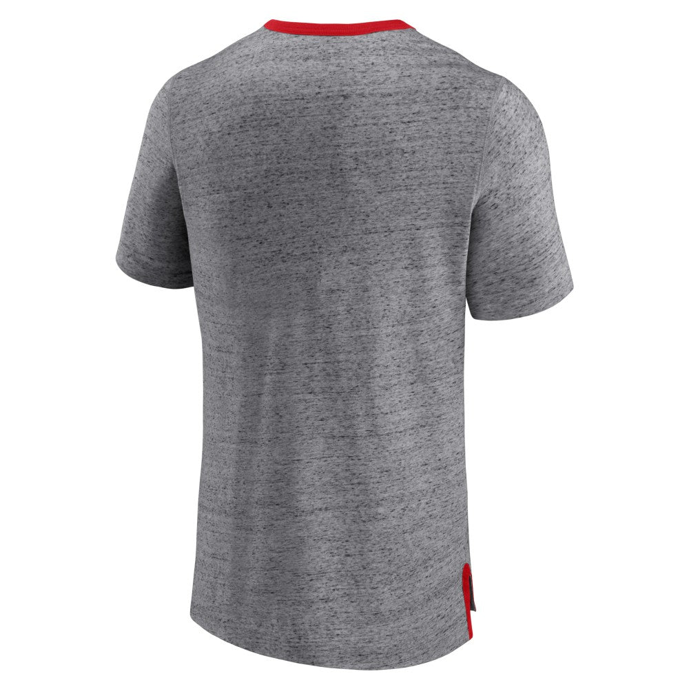 St. Louis Cardinals Fanatics Iconic Team Element Speckled Ringer T-Shirt - MLB