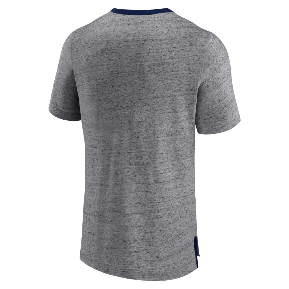 Minnesota Twins Fanatics Iconic Team Element Speckled Ringer T-Shirt - MLB