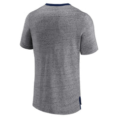 Minnesota Twins Fanatics Iconic Team Element Speckled Ringer T-Shirt - MLB
