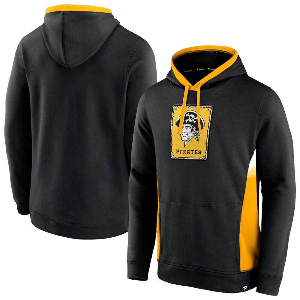 Pittsburgh Pirates Fanatics True Classics Fanarama Pullover Hoodie - MLB