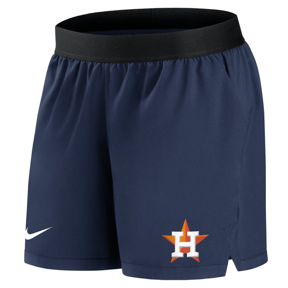 Houston Astros Nike Women's Authentic Collection Flex Vent Max Performance Shorts - MLB