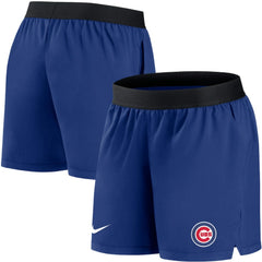 Chicago Cubs Nike Women's Authentic Collection Flex Vent Max Performance Shorts - MLB