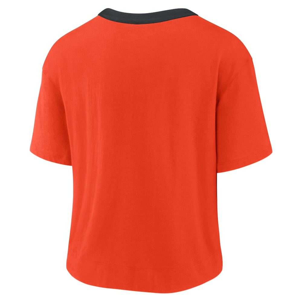 San Francisco Giants Nike Women's Team First High Hip Boxy T-Shirt - MLB