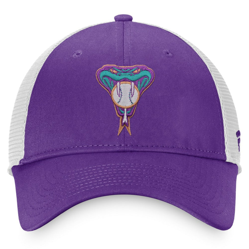 Arizona Diamondbacks Fanatics Cooperstown Collection Core Trucker Snapback Hat - MLB